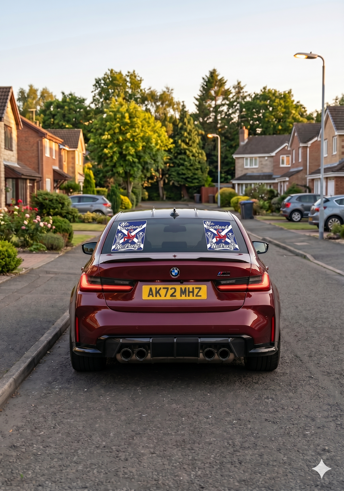No Scotland No Party! Sticker