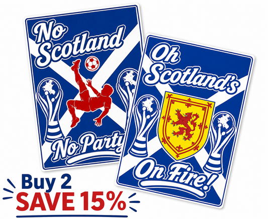 Oh Scotland's On Fire! + No Scotland No Party! Bundle Pack