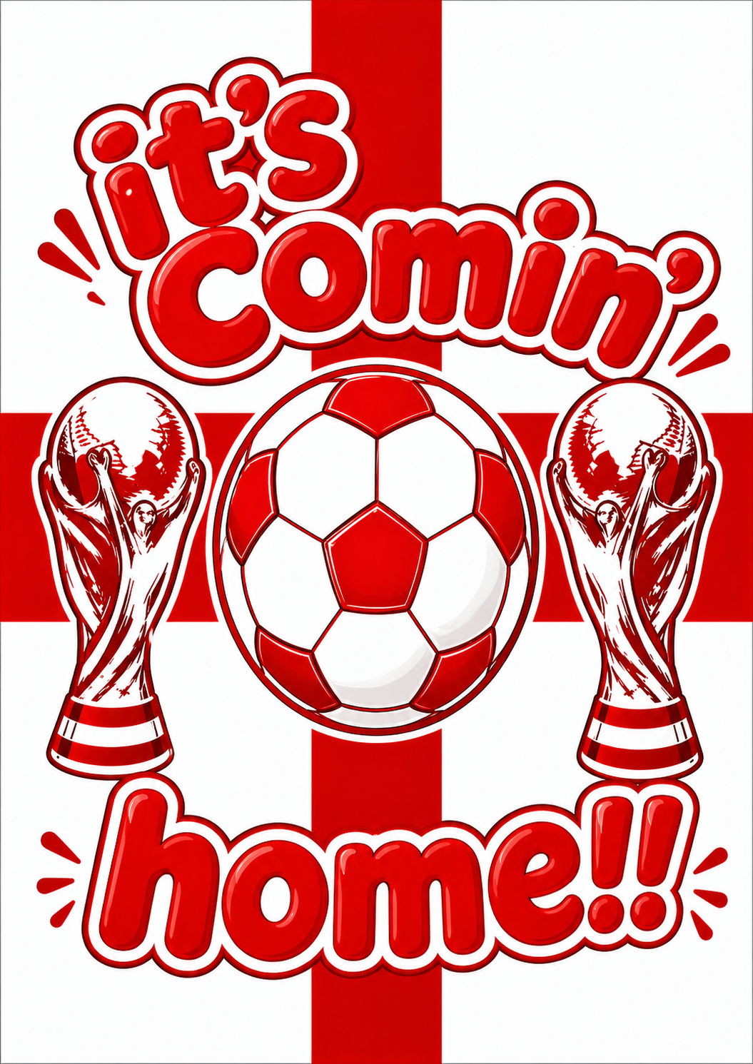 It's Comin' Home England + Pride of England Bundle Pack