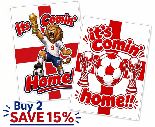 It's Comin' Home England + Pride of England Bundle Pack